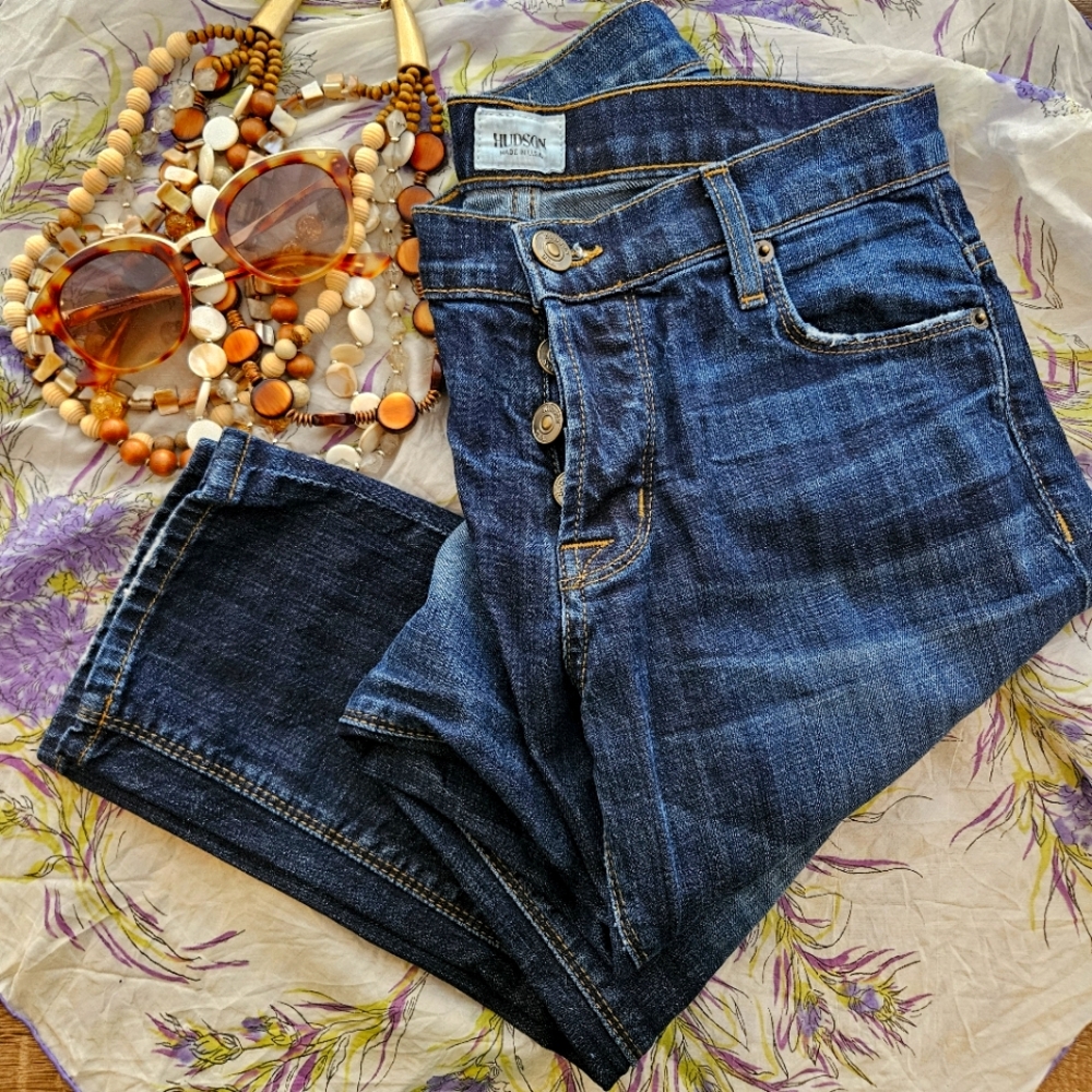 Hudson | Leigh Boyfriend Jeans | Size 24